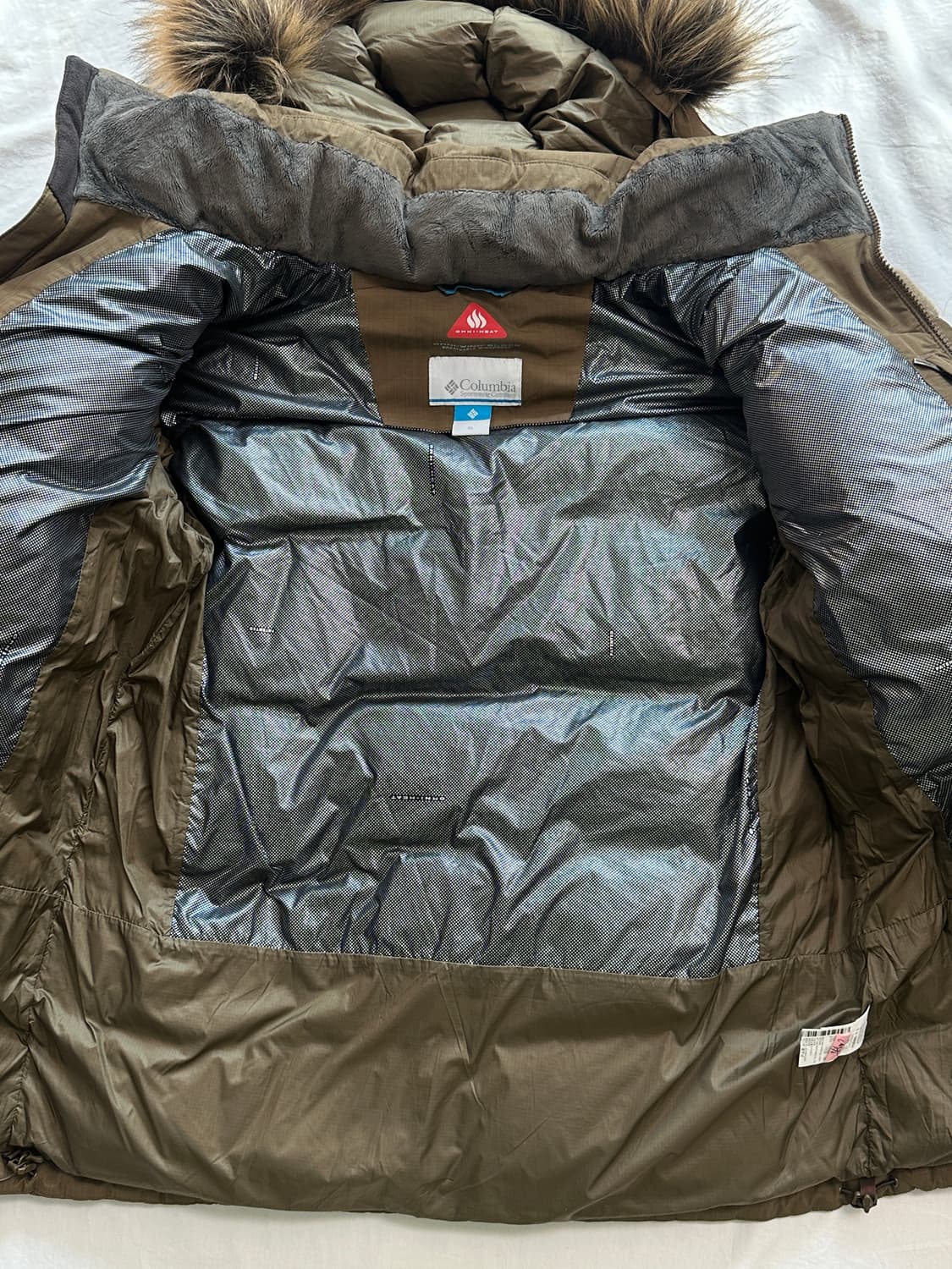 컬럼비아 헤비 옴니히트 구스다운 패딩 상품이미지7