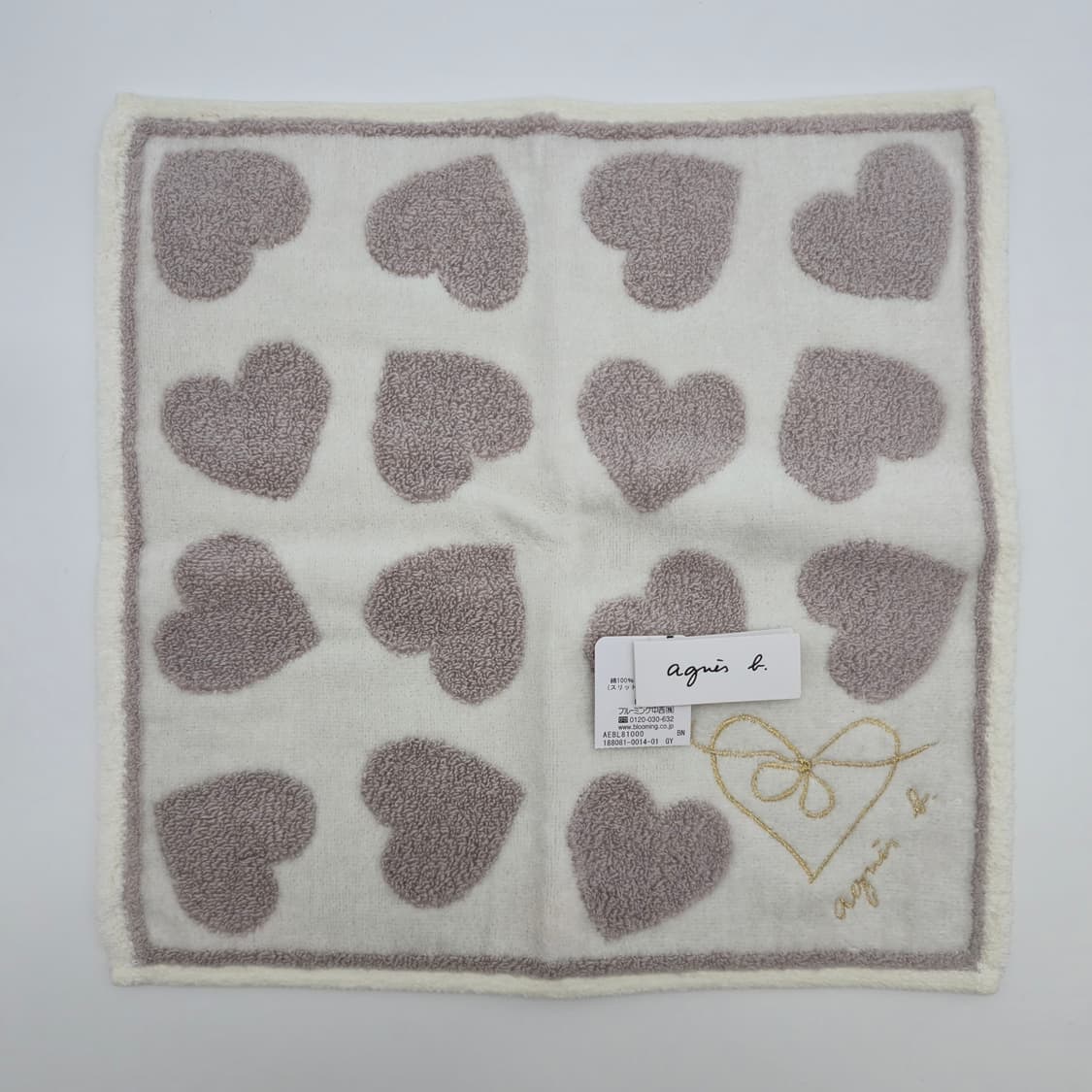 Agnes b. 아네스 베 핸드타올 손수건 [BF10454-739-04] 상품이미지3