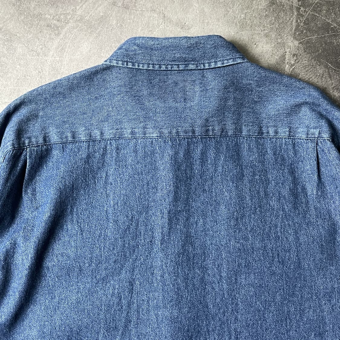 WRANGLER 랭글러 빈티지 데님 코튼셔츠 A00305 상품이미지7