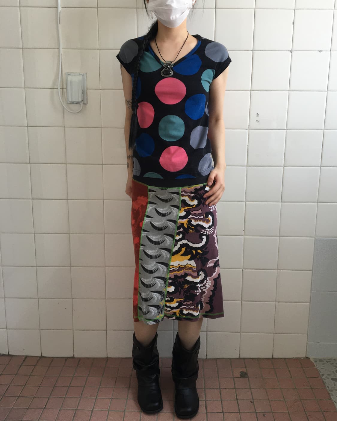 Dot pattern top 상품이미지5