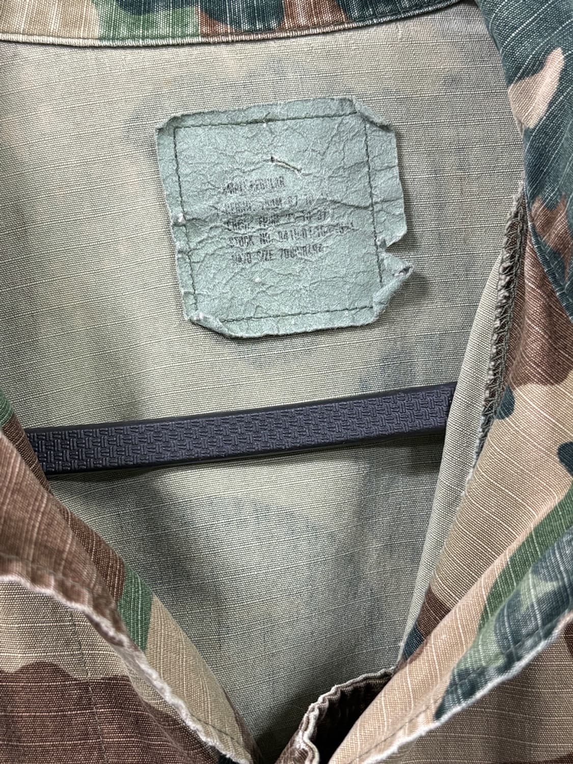 미군 빈티지 우드랜드 카모 BDU 자켓 상품이미지5