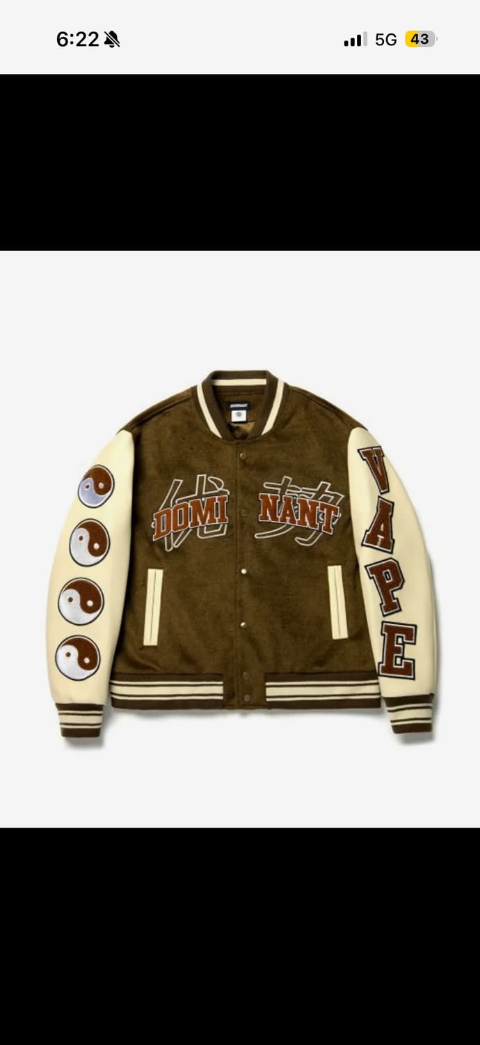 도미넌트 바시티 자켓m 상품이미지1