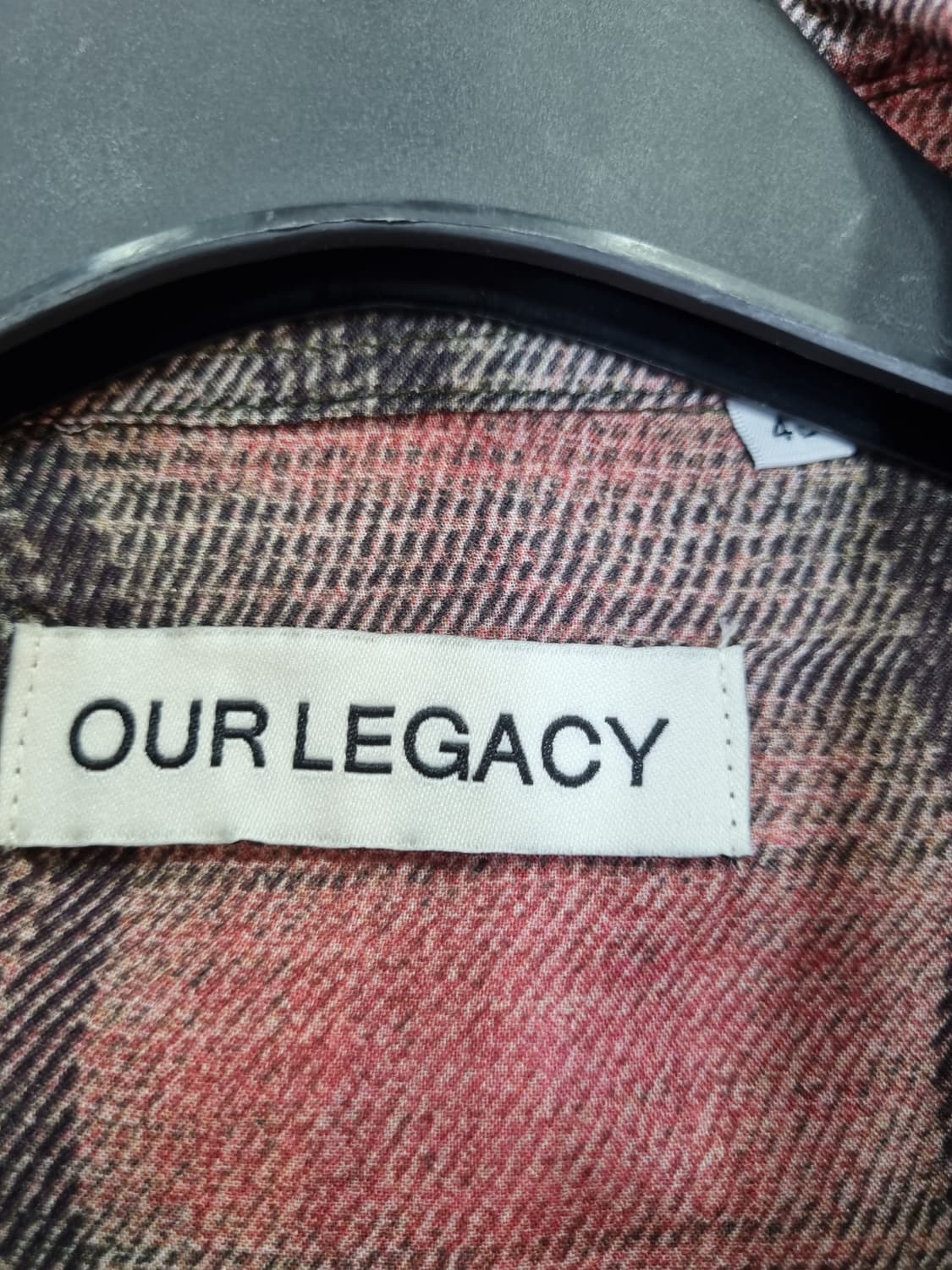 아워레가시 체크 셔츠 46 상품이미지3