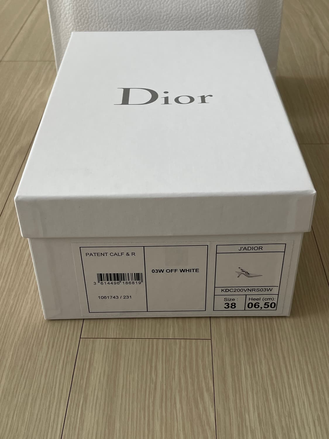 Dior  J'ADIOR 슬링백 펌프스 Off White 38 상품이미지9