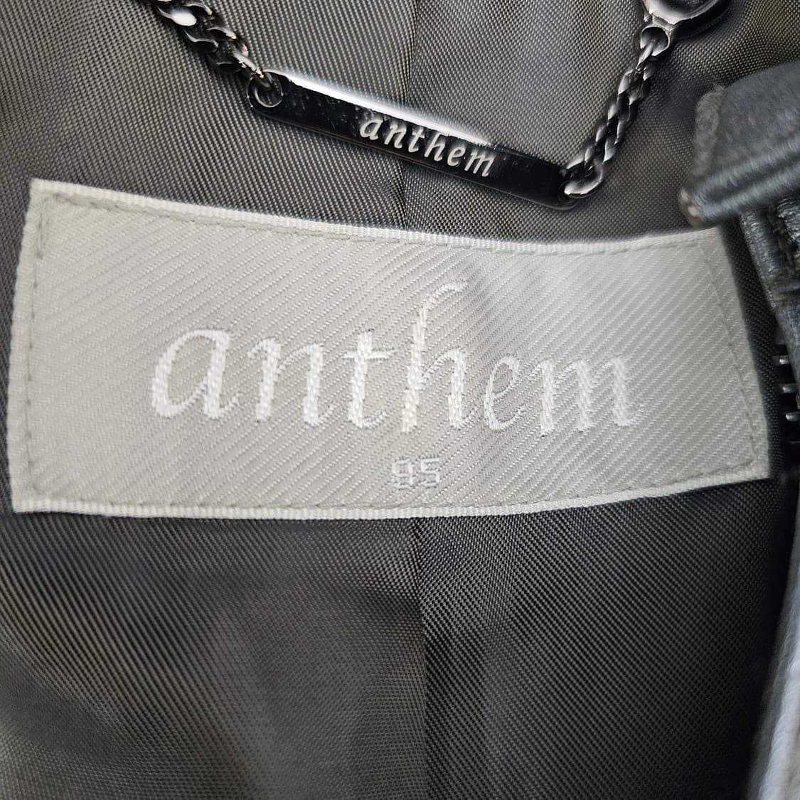 ANTHEM 그레이 램스킨 자켓  상품이미지5