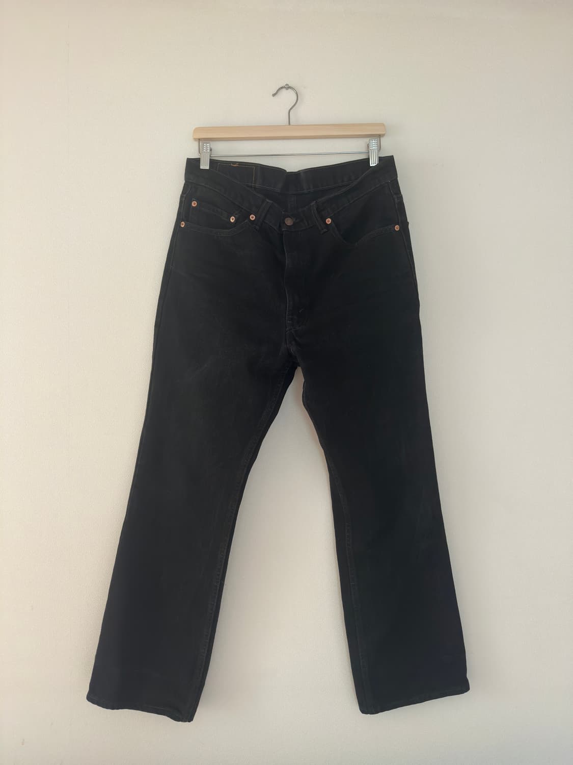 90s 빈티지 리바이스 517 블랙 35x30 상품이미지1