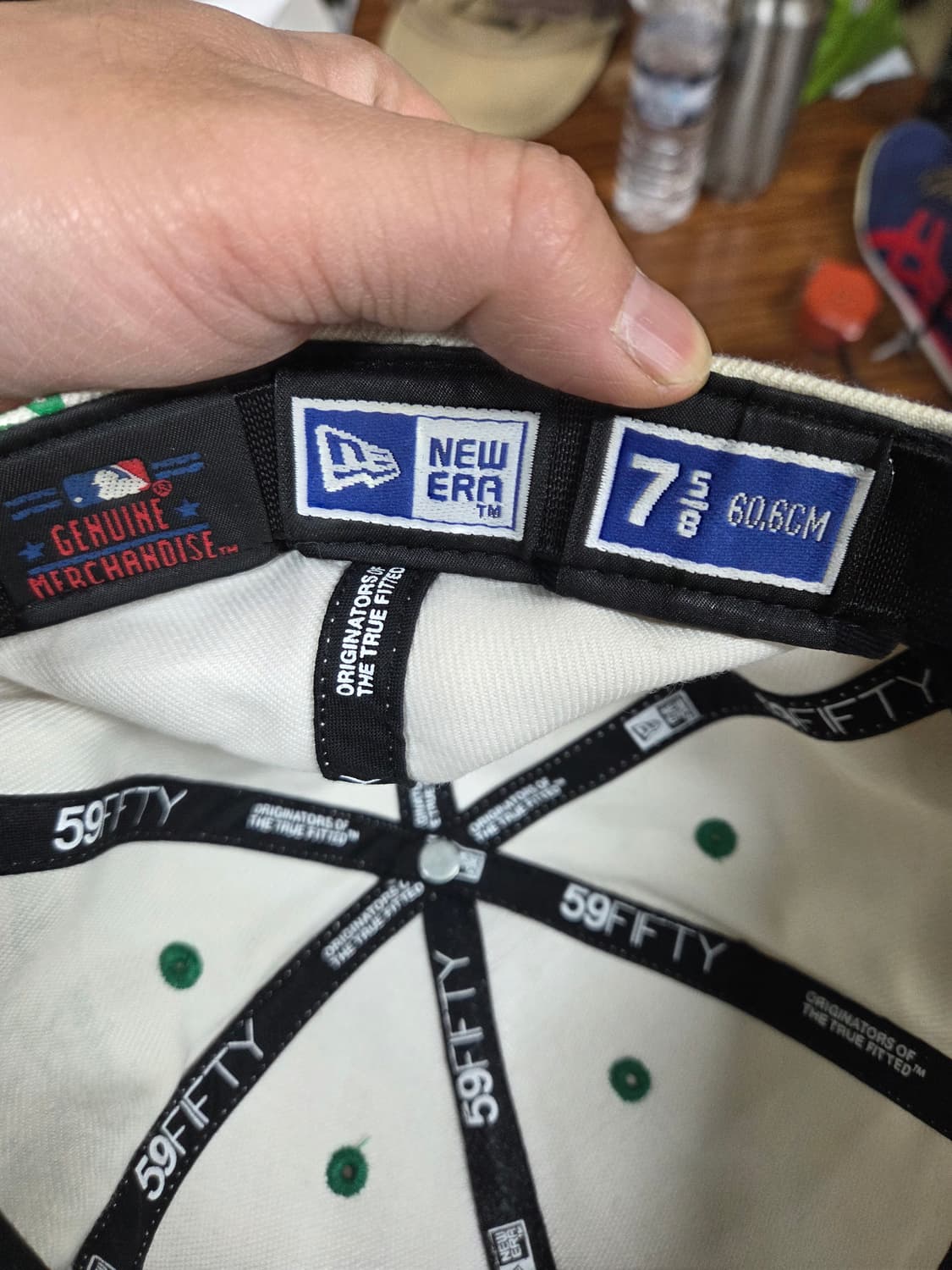 뉴에라 뉴욕양키즈 레터링 스냅백 모자 60.6cm 상품이미지6