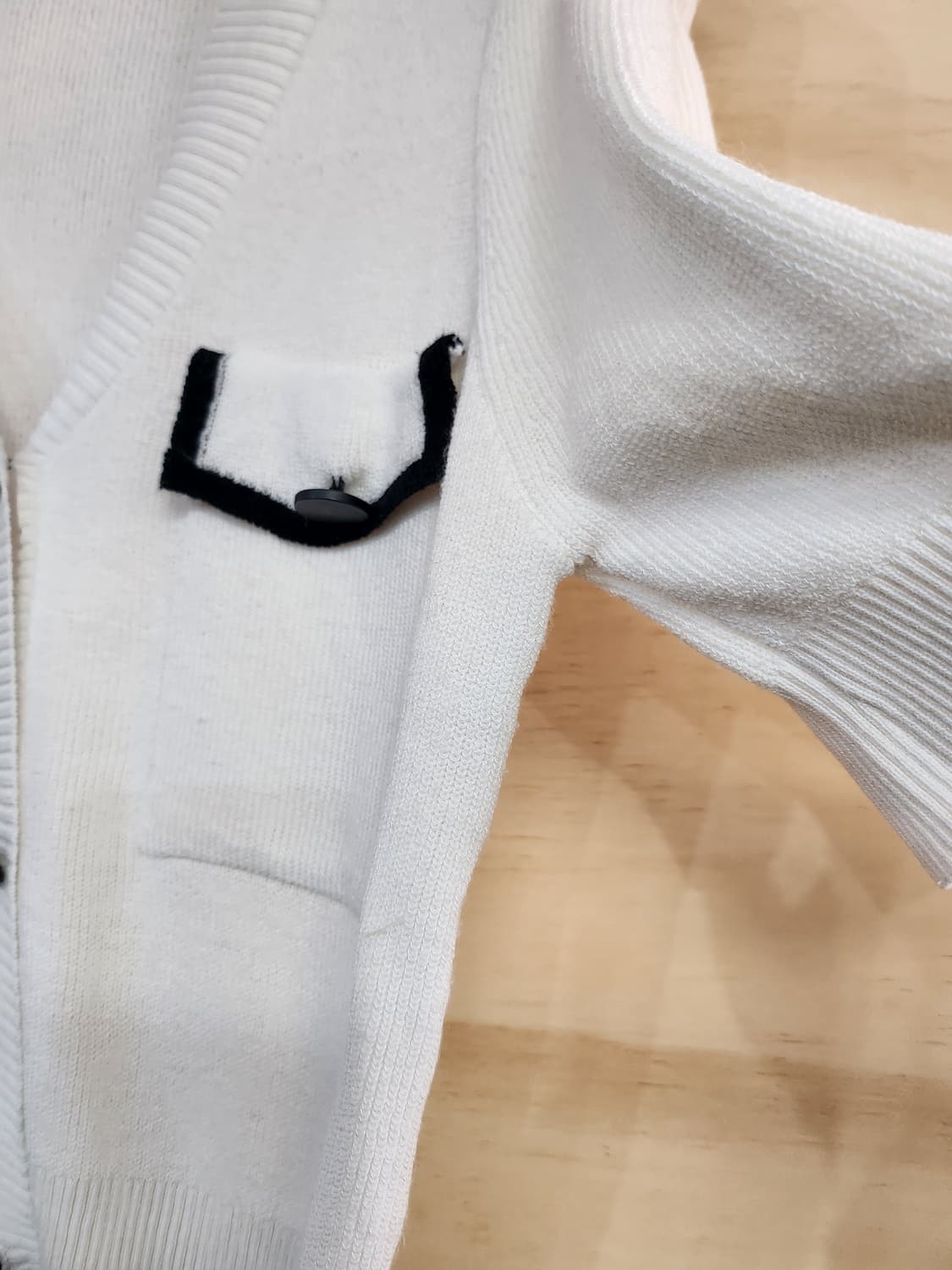 506) 반팔 니트 가디건 상품이미지3