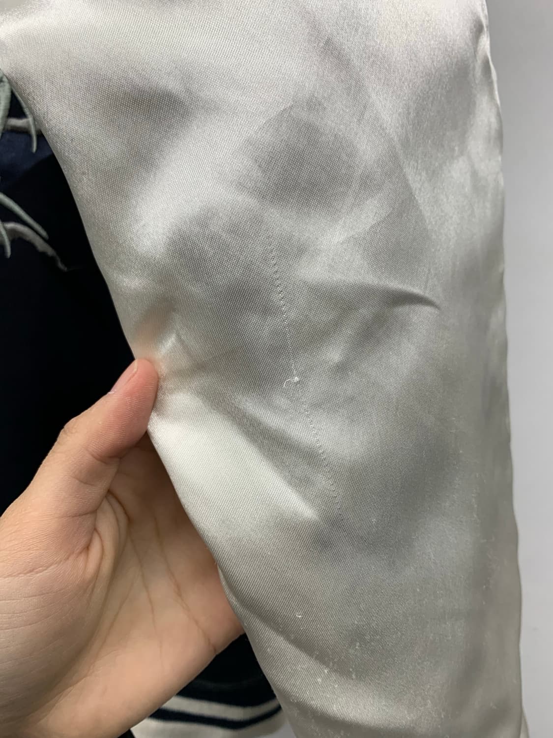 재패니즈 리버시블 네이비 스카쟌 상품이미지4