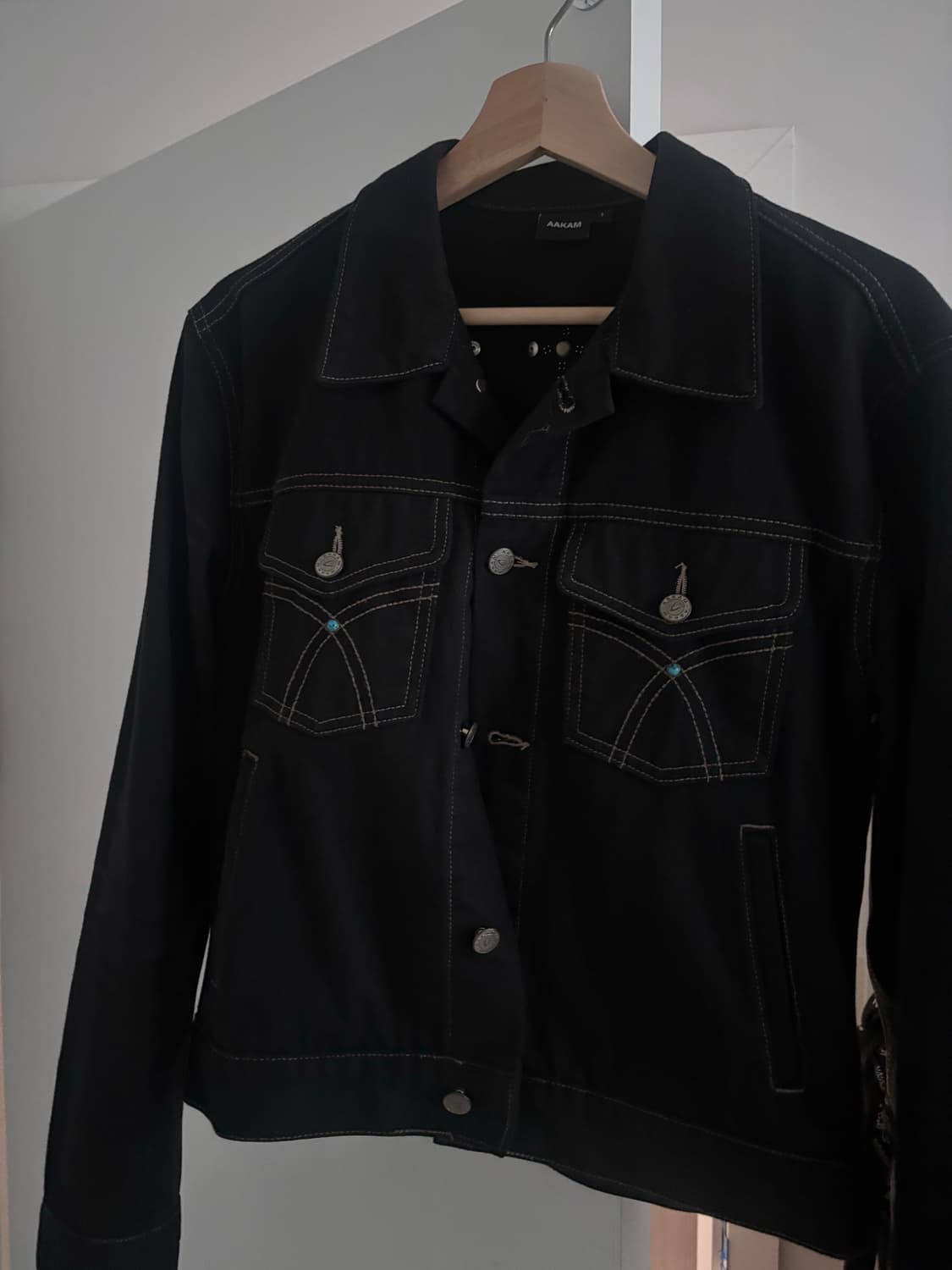 Aakam Western Studded Denim Jacket 1size 상품이미지3