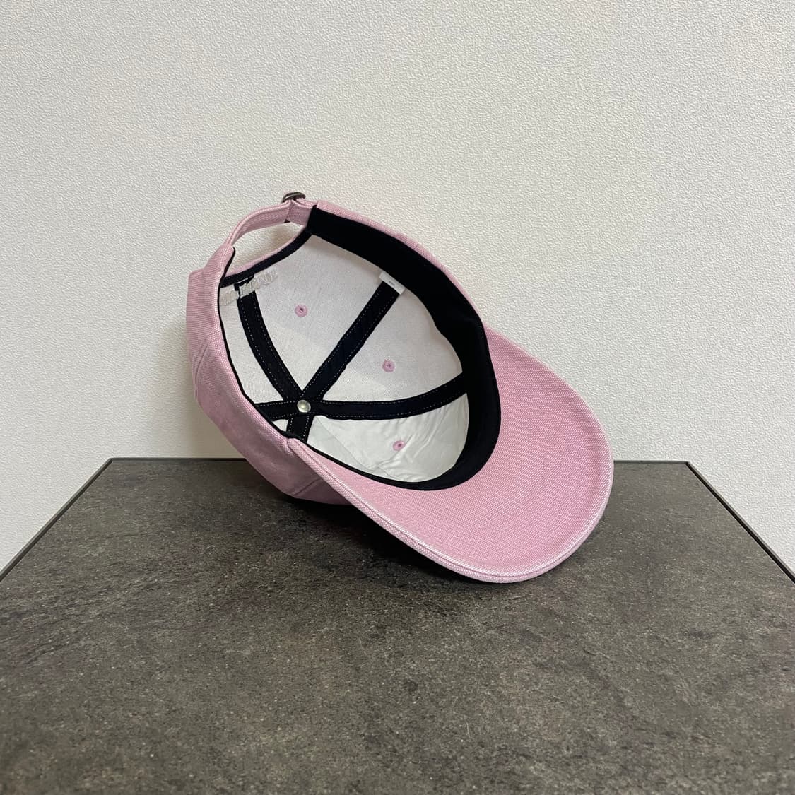 (OS) 슈프림 S로고 볼캡 모자 워시드 핑크 상품이미지7