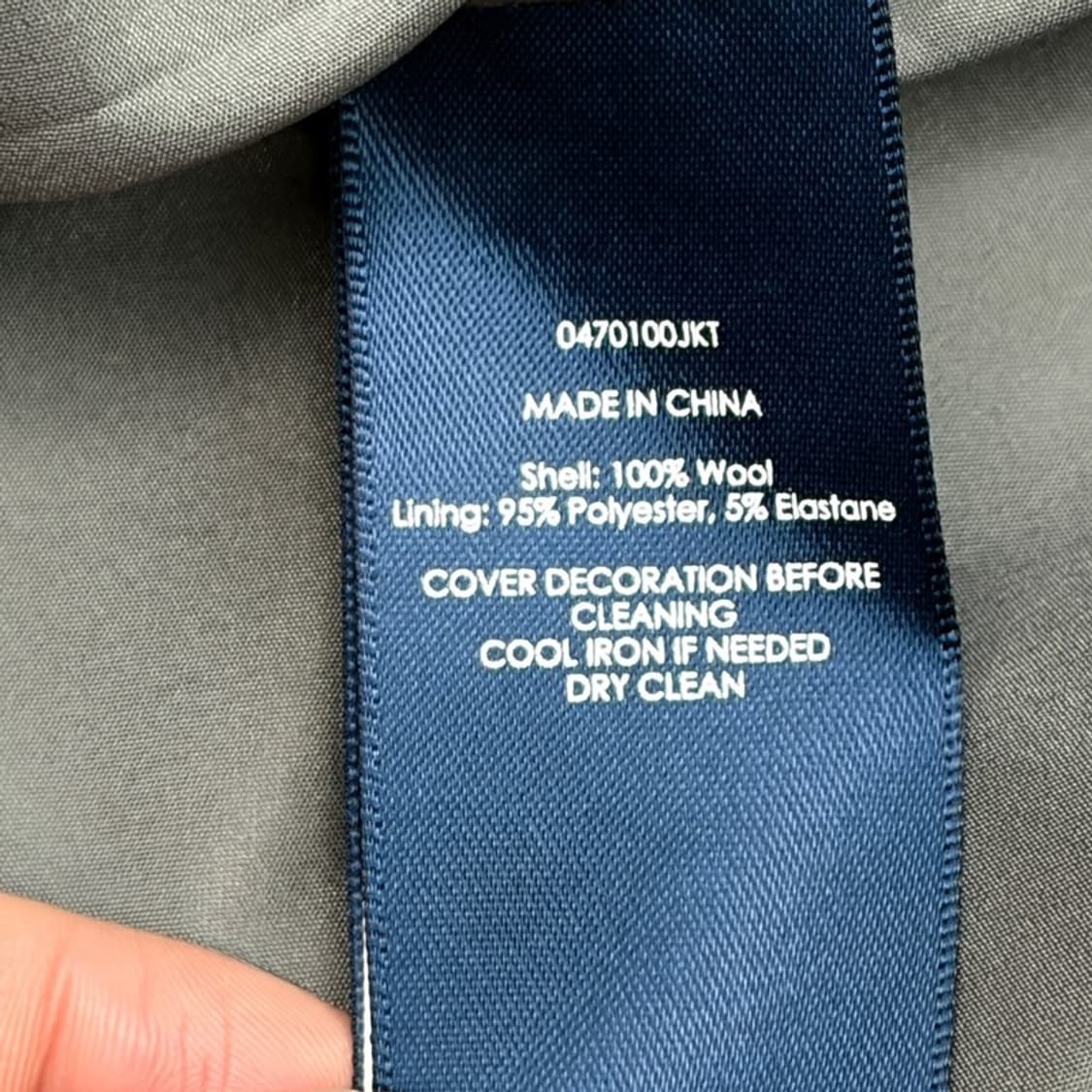 RALPH LAUREN 울 싱글 블레이저 자켓 2 상품이미지5