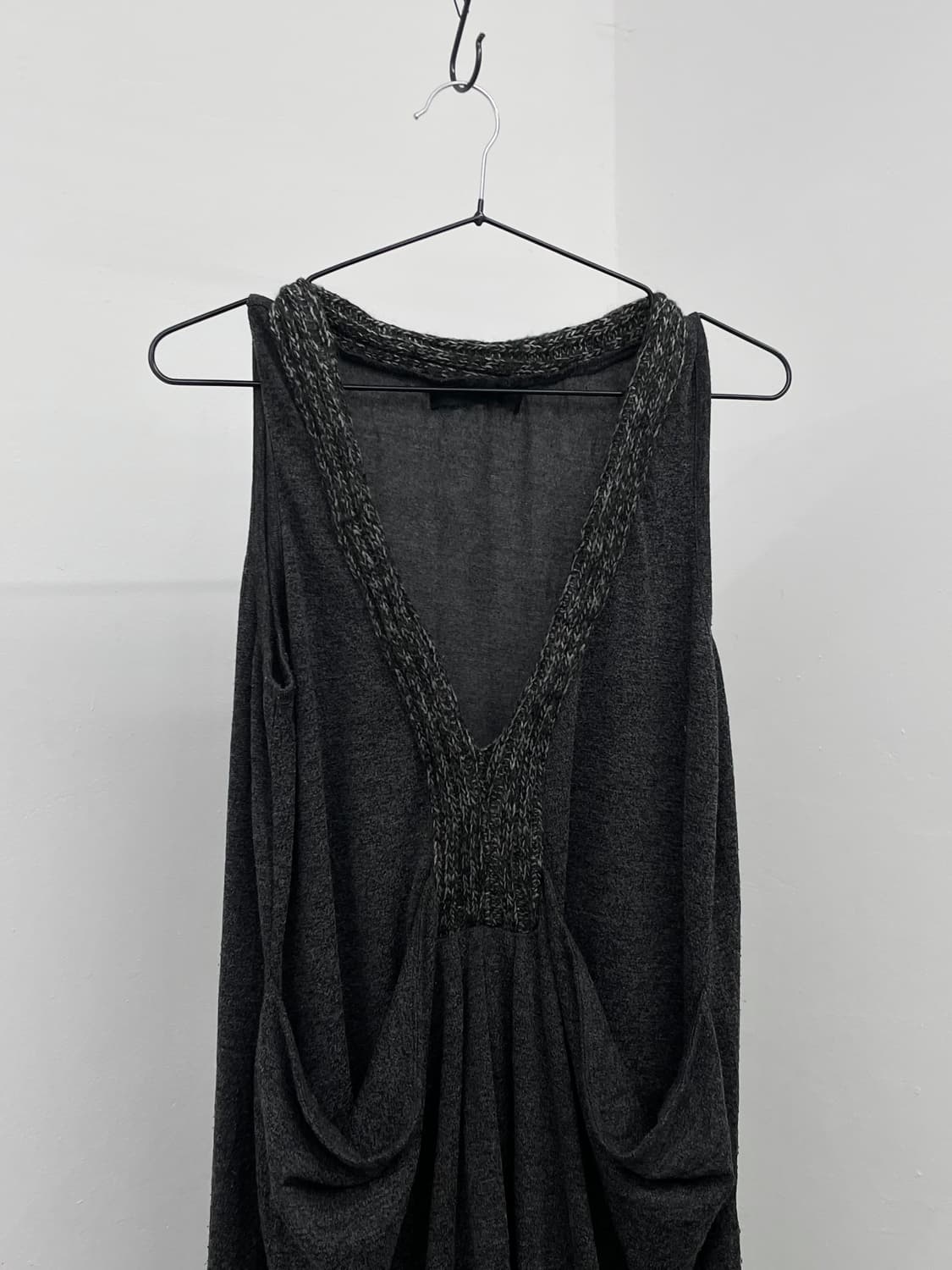 아방가르드 드레이프 셔링 원피스 상품이미지6