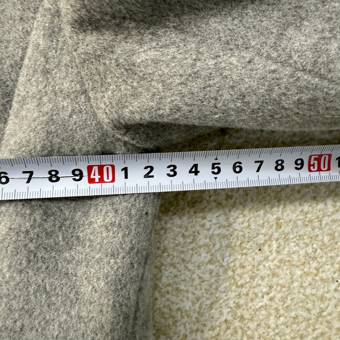 [88-94-165] 잇미샤 여성 그레이 울 코트 0112T1 상품이미지5