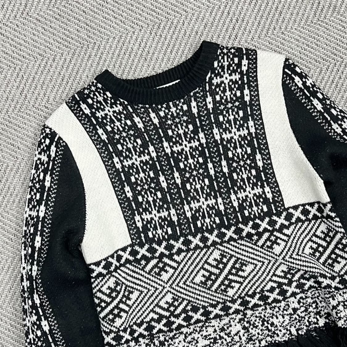 슬라이 에스닉 패턴 니트 v0850 상품이미지3