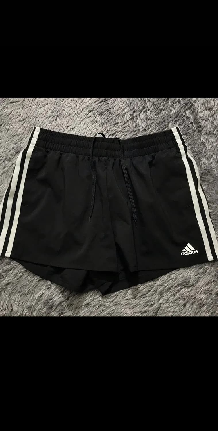 [[M, A급] 아디다스(ADIDAS) 여성 삼선 우븐 숏팬츠 상품이미지2