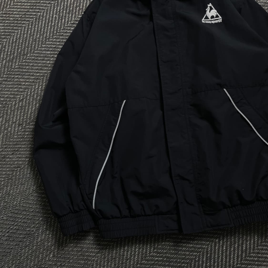 르꼬끄 빅로고 박시핏 우븐 바람막이 자켓 y 4559 상품이미지4