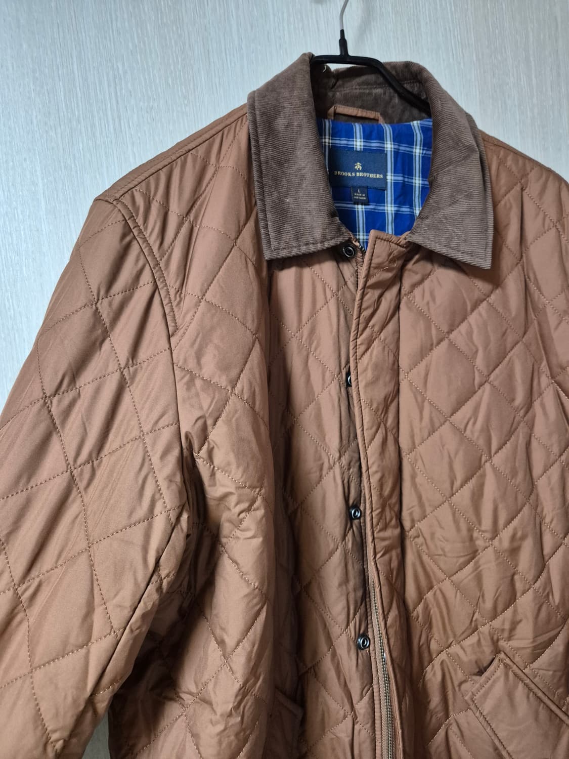 (24년) 브룩스브라더스  다이아몬드 퀄팅 누빔 자켓 라지 상품이미지3