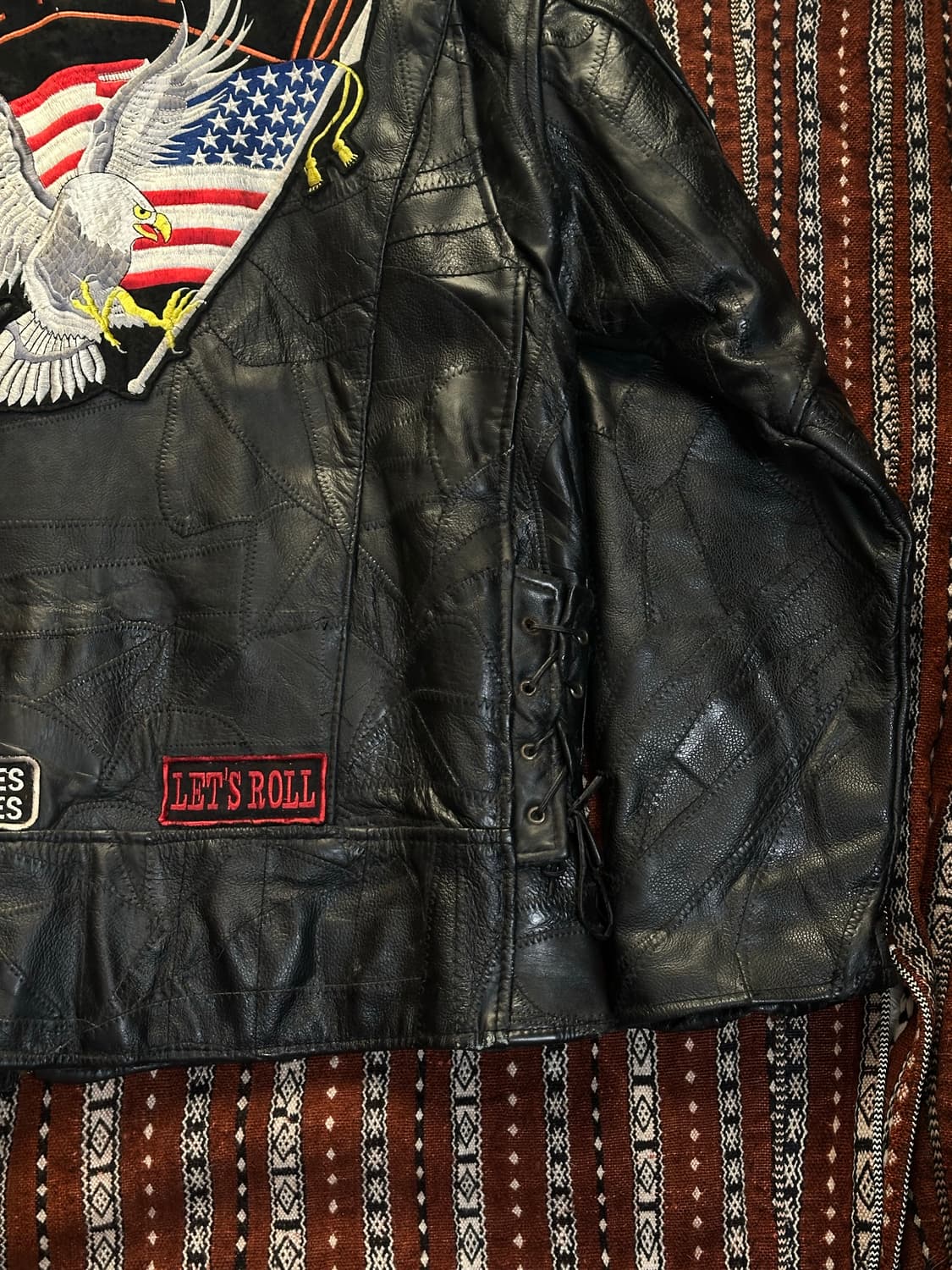 Diamond Plate 가죽 자켓 L 110 상품이미지4