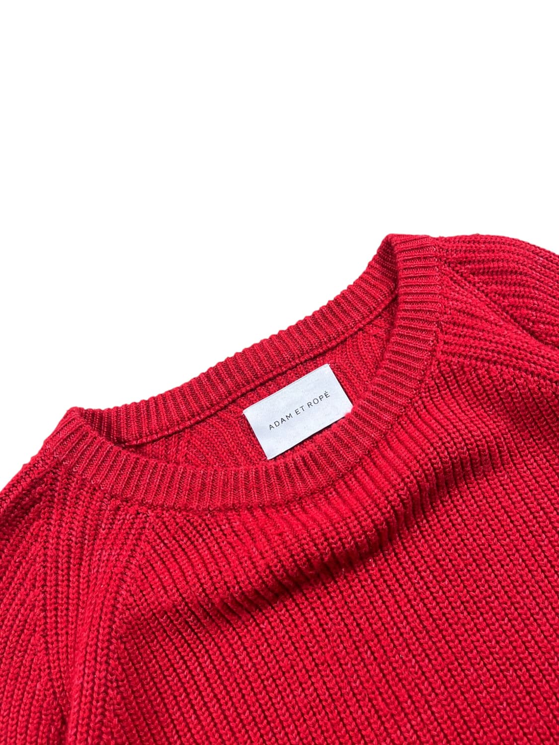 ADAM ET ROPE 레드컬러니트 상품이미지2