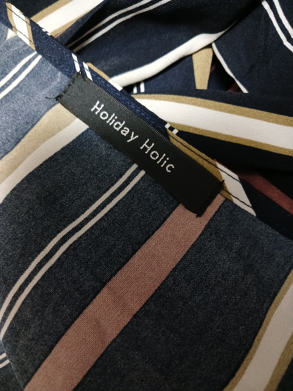 Holiday holic 히피 스트라이프 롱가디건  상품이미지2