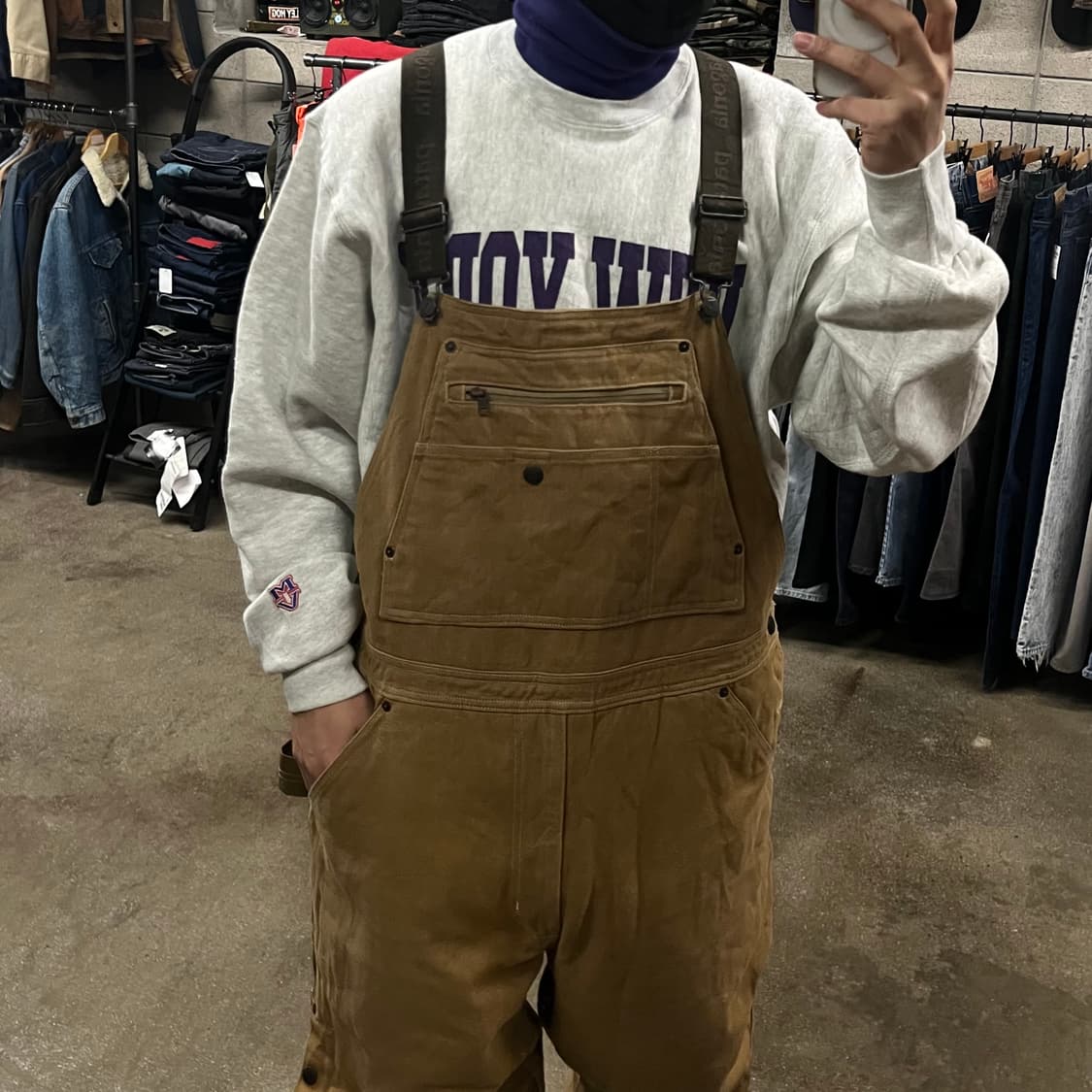 파타고니아 캔버스 워크 오버롤 (XL) 상품이미지9