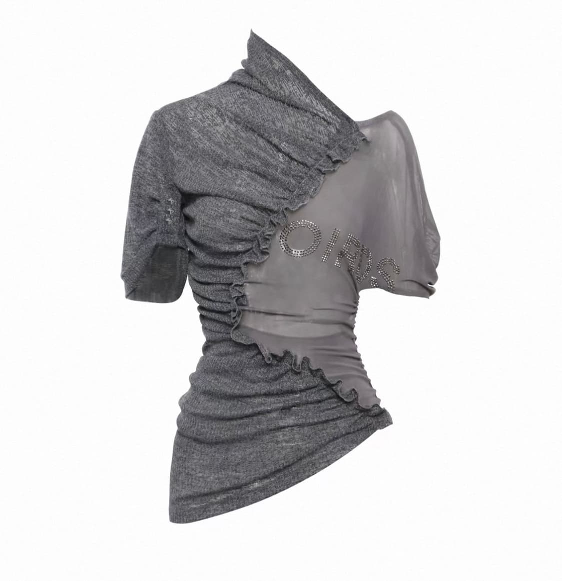 Floirds Market Twist Veil Shirring Top 상품이미지4