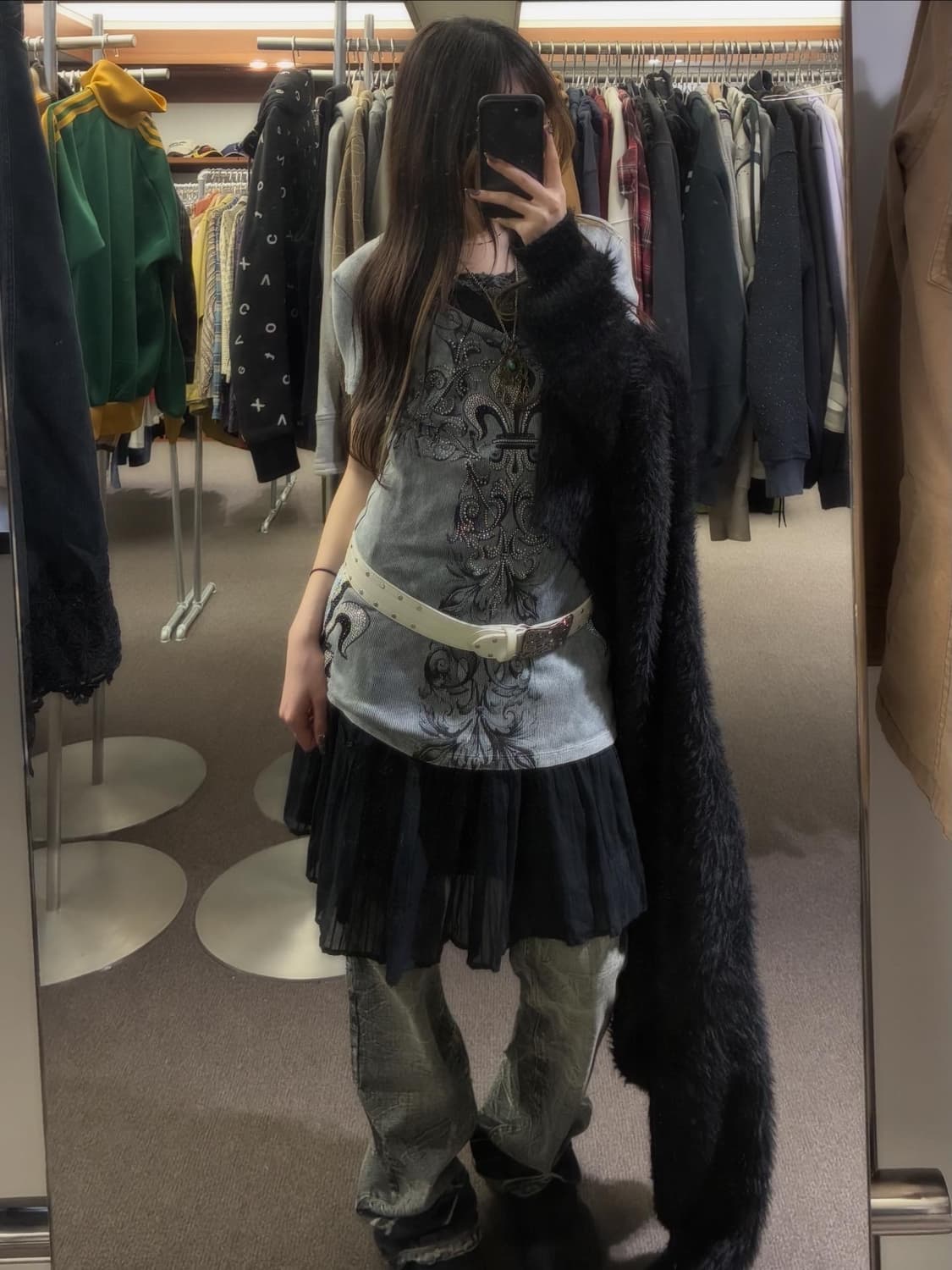 Cyber-Goth Fusion ⚙️💠 상품이미지2