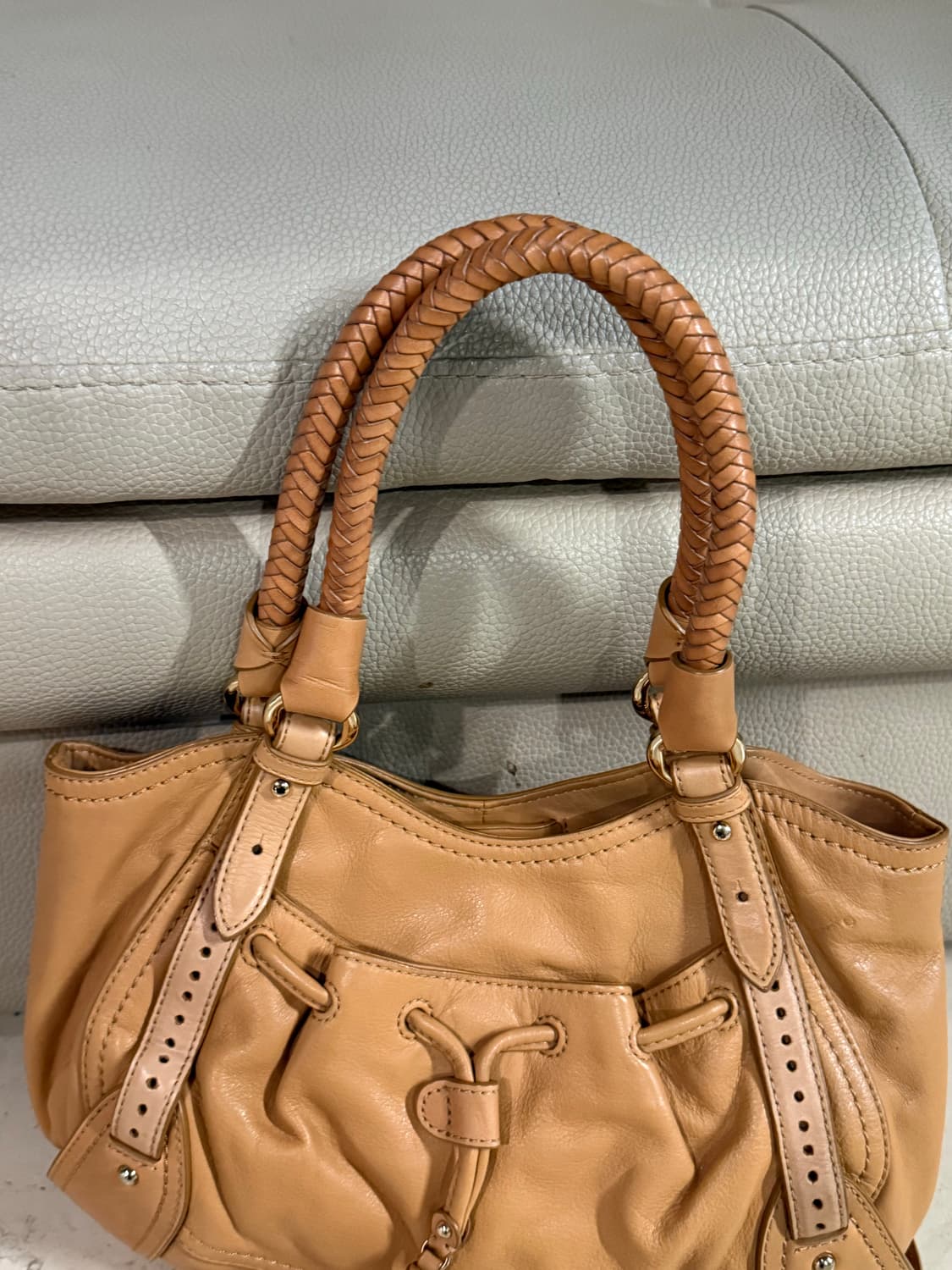 00s real leather tassel shoulder bag 상품이미지3