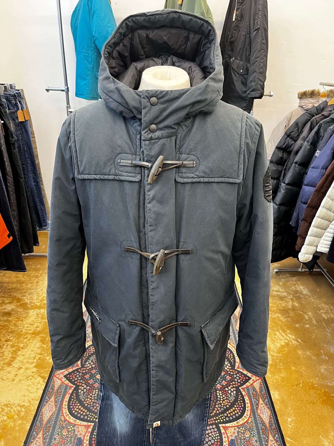 베이프 후드 더플 파카 상품이미지3