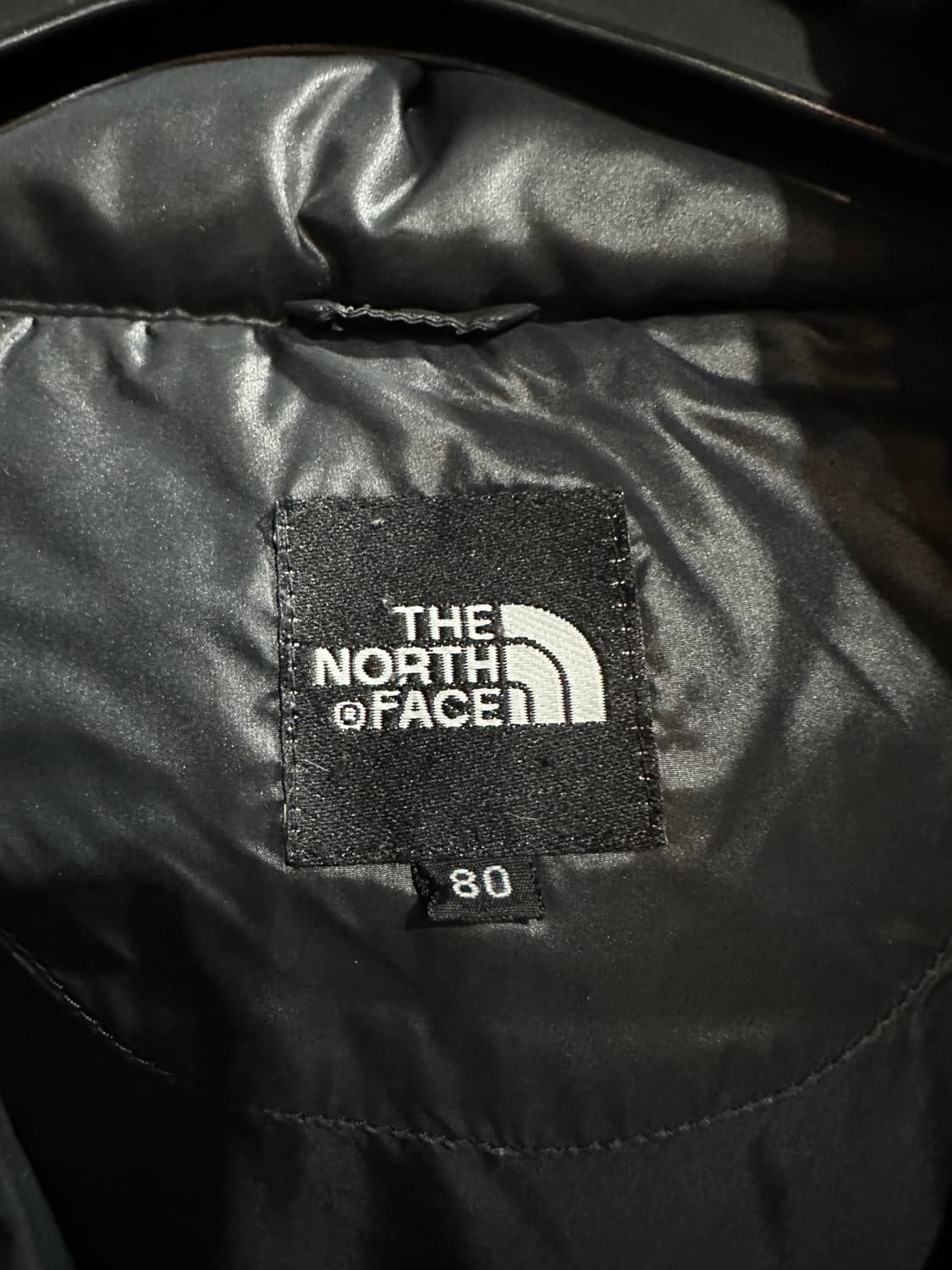 노스페이스 후드경량패딩 블랙S 상품이미지3