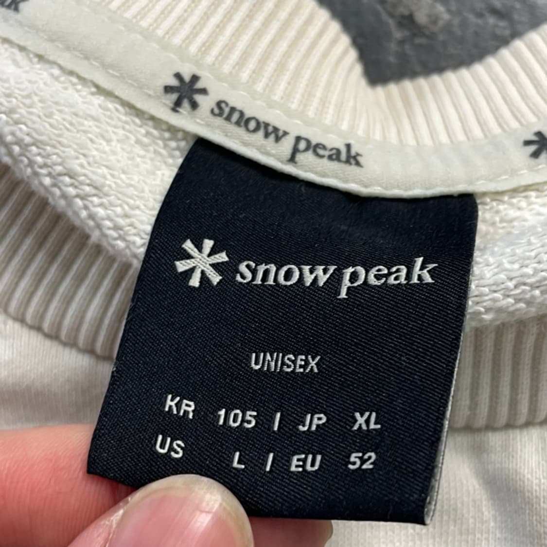 105 스노우피크 맨투맨 상품이미지3