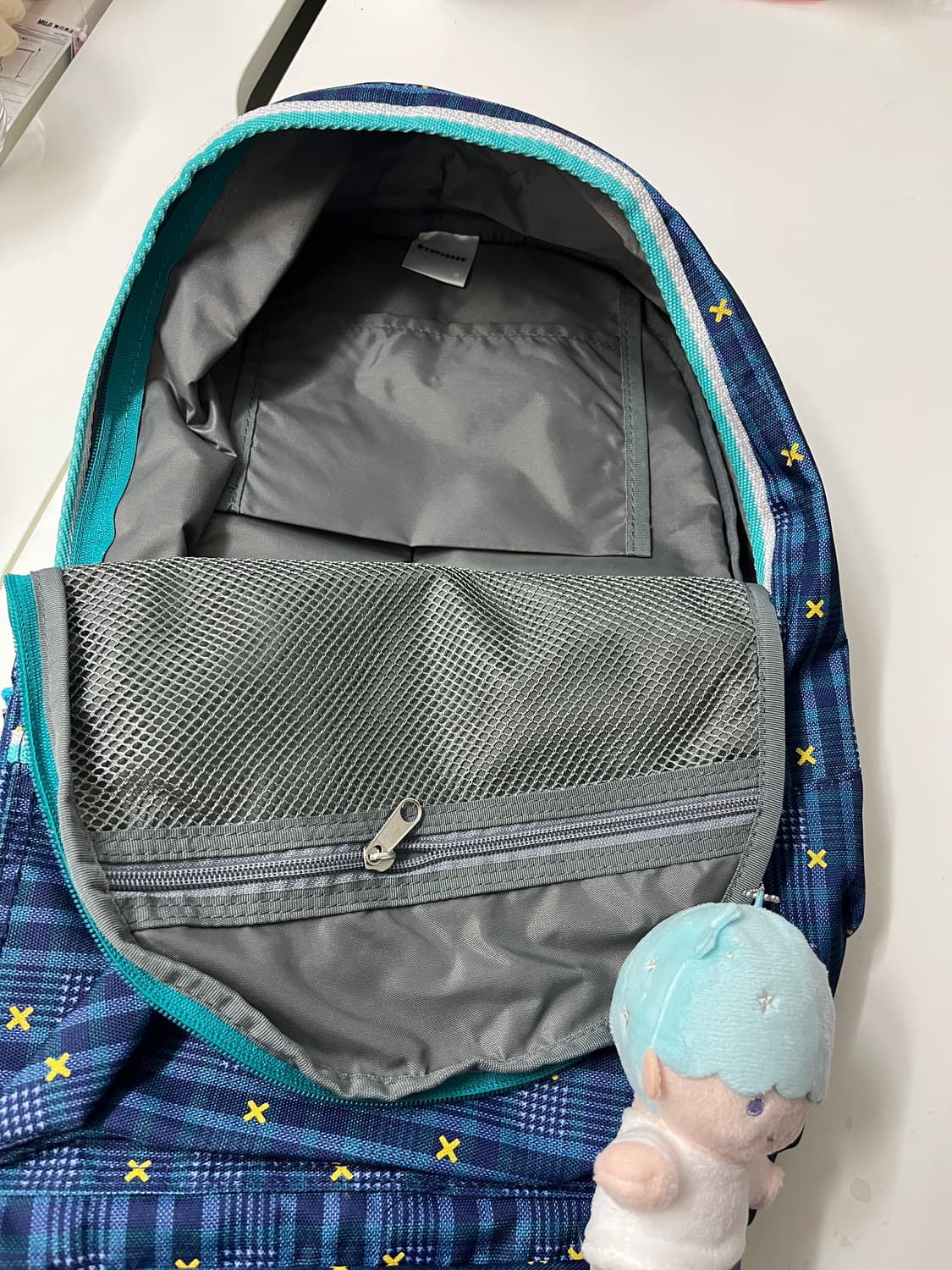 컨버스 레터링 체크 백팩 🌀 상품이미지7