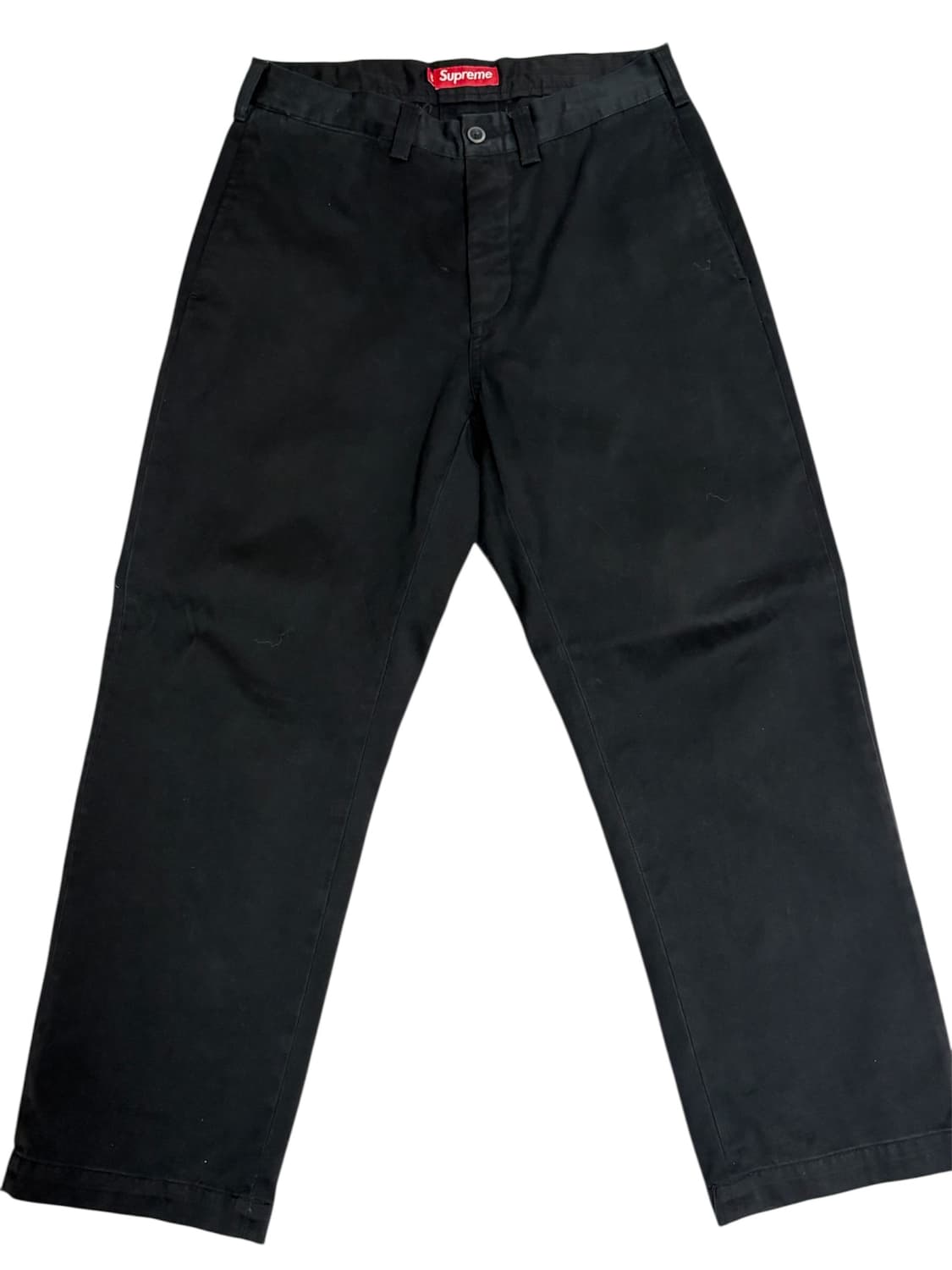 슈프림 24fw 아치로고 치노팬츠 블랙 상품이미지3