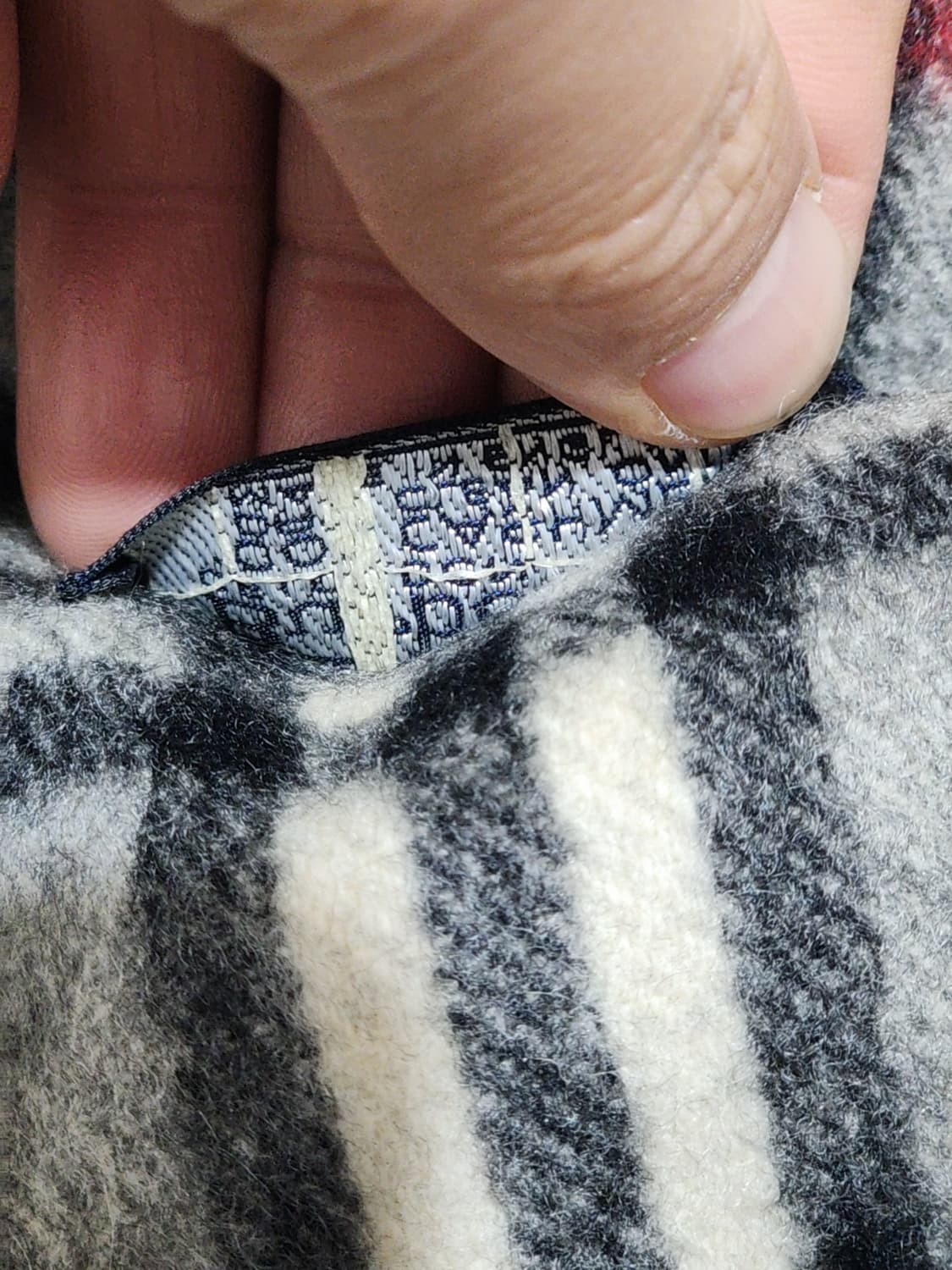 (정품) 버버리 캐시미어 머플러 체크 목도리 영국판  상품이미지6