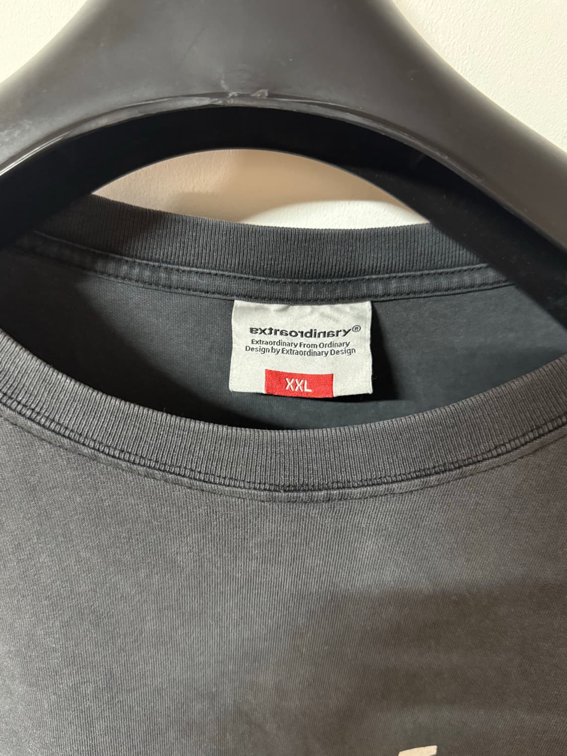 엑스트라오디너리 뒷프린팅 반팔티셔츠 XXL 상품이미지3