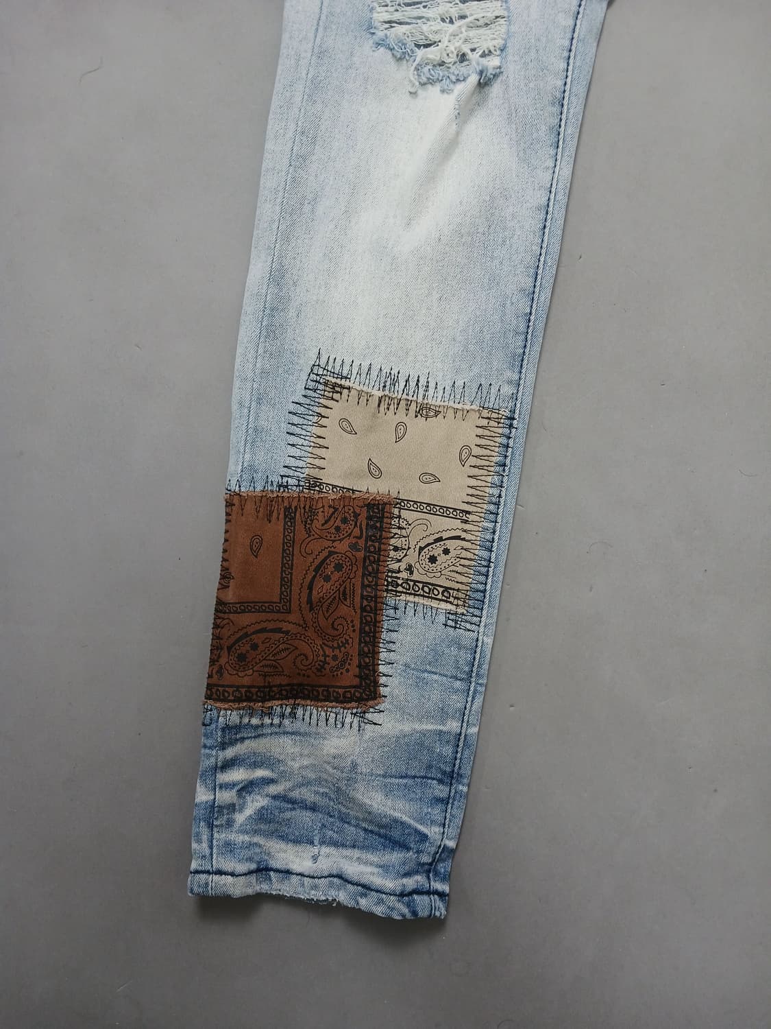 [36] GFTD 로스앤젤레스 패치워크 스키니진 청바지 기프티드 상품이미지3