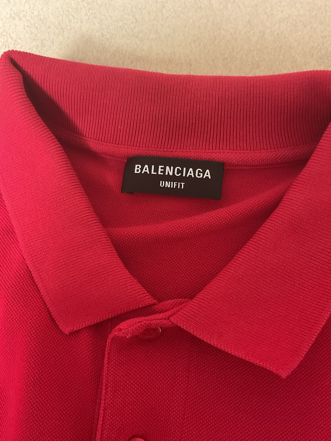Balenciaga Oversized cutting 폴로티 (백화점택) 상품이미지6