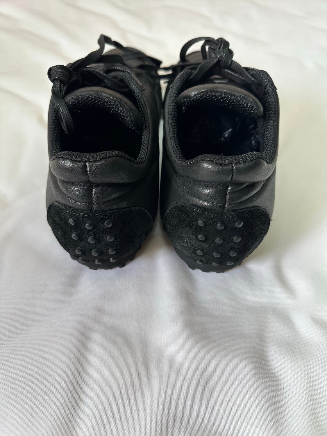 [265] 해칭룸 풋볼 슈즈 레더 블랙 상품이미지4