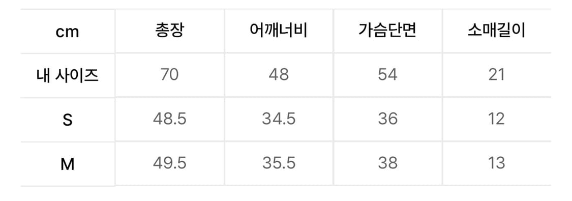 글로니 키싱유 반팔 S사이즈 상품이미지2
