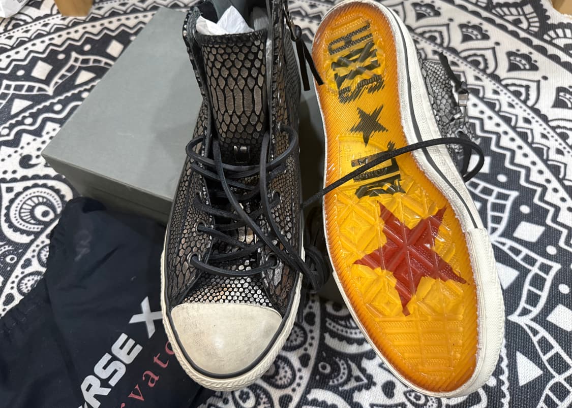 John Varvatos x Converse snake high zip 상품이미지8