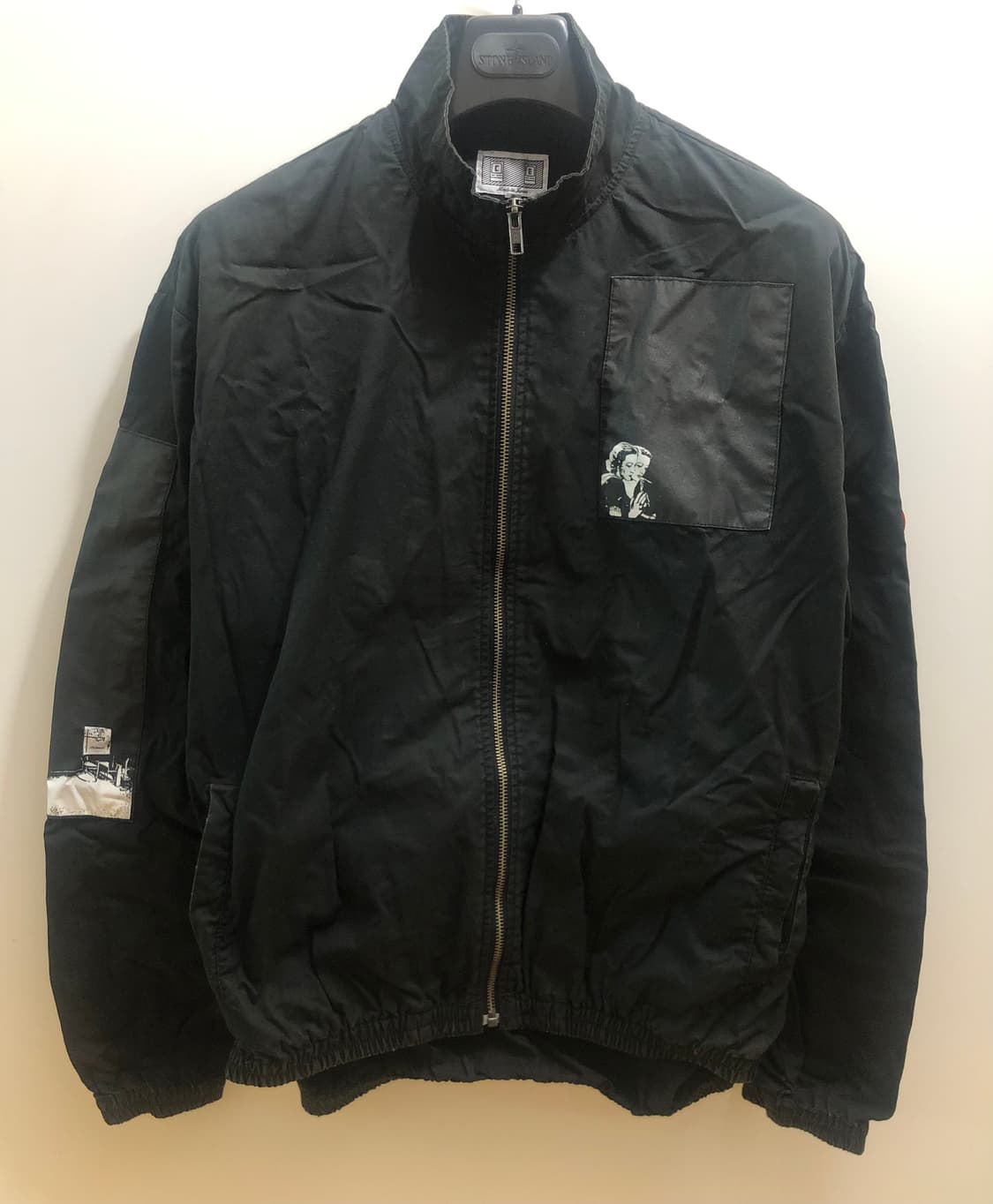 [M] 카브엠트 블랙 리플렉트 집업 자켓 상품이미지1