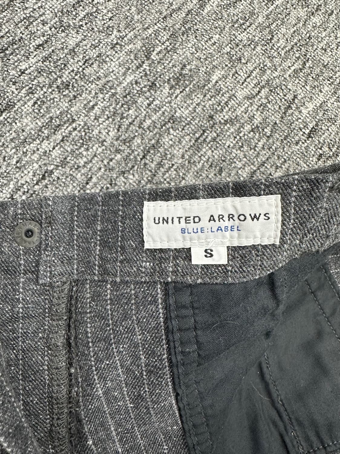 (S)UNITED ARROW 스트라이프 팬츠-M619 상품이미지4