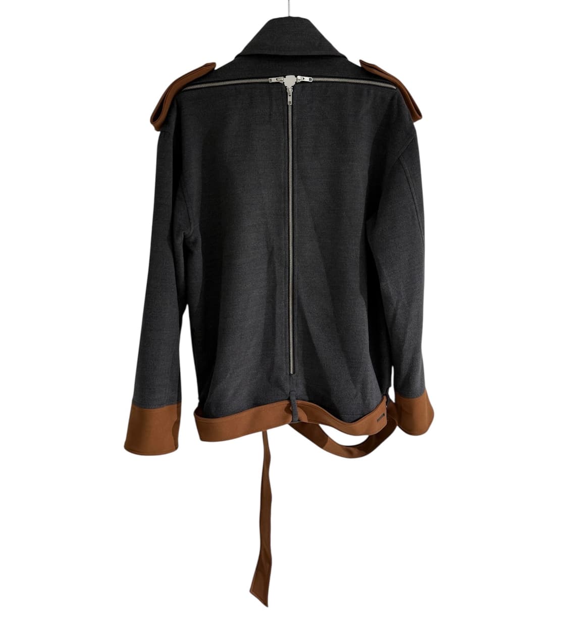 카루소 백지퍼 트렌치 자켓 상품이미지3