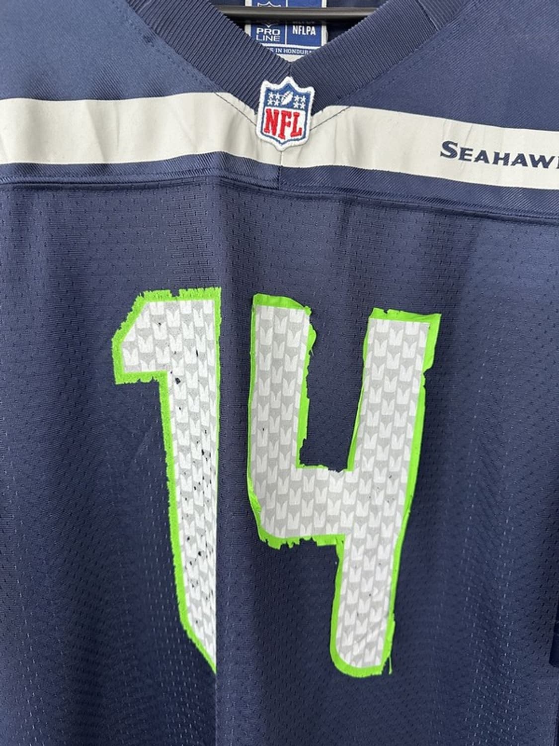 [XL] NFL 시애틀시호크스 반팔 풋볼저지 상품이미지4