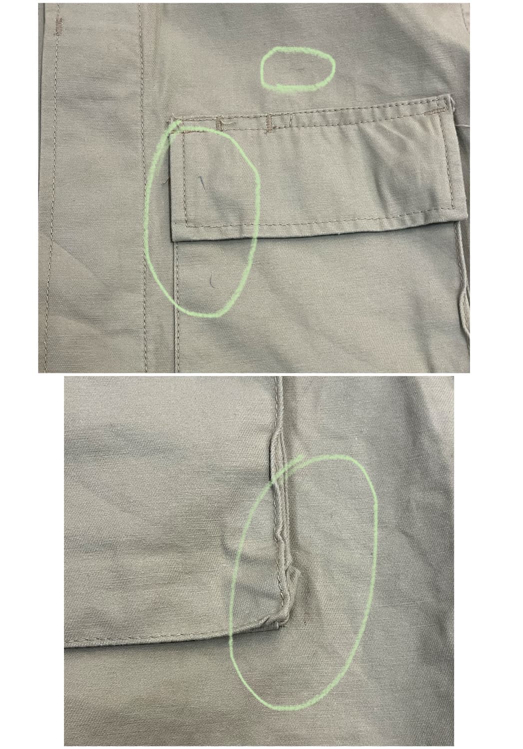 BDU 밀리터리 자켓 베이지 S #csz3755 상품이미지5