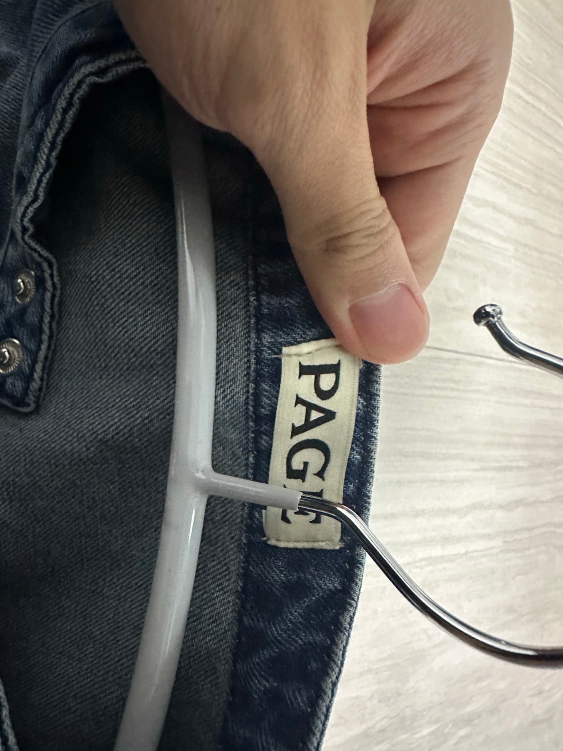 PAGE 데님 자켓 상품이미지2
