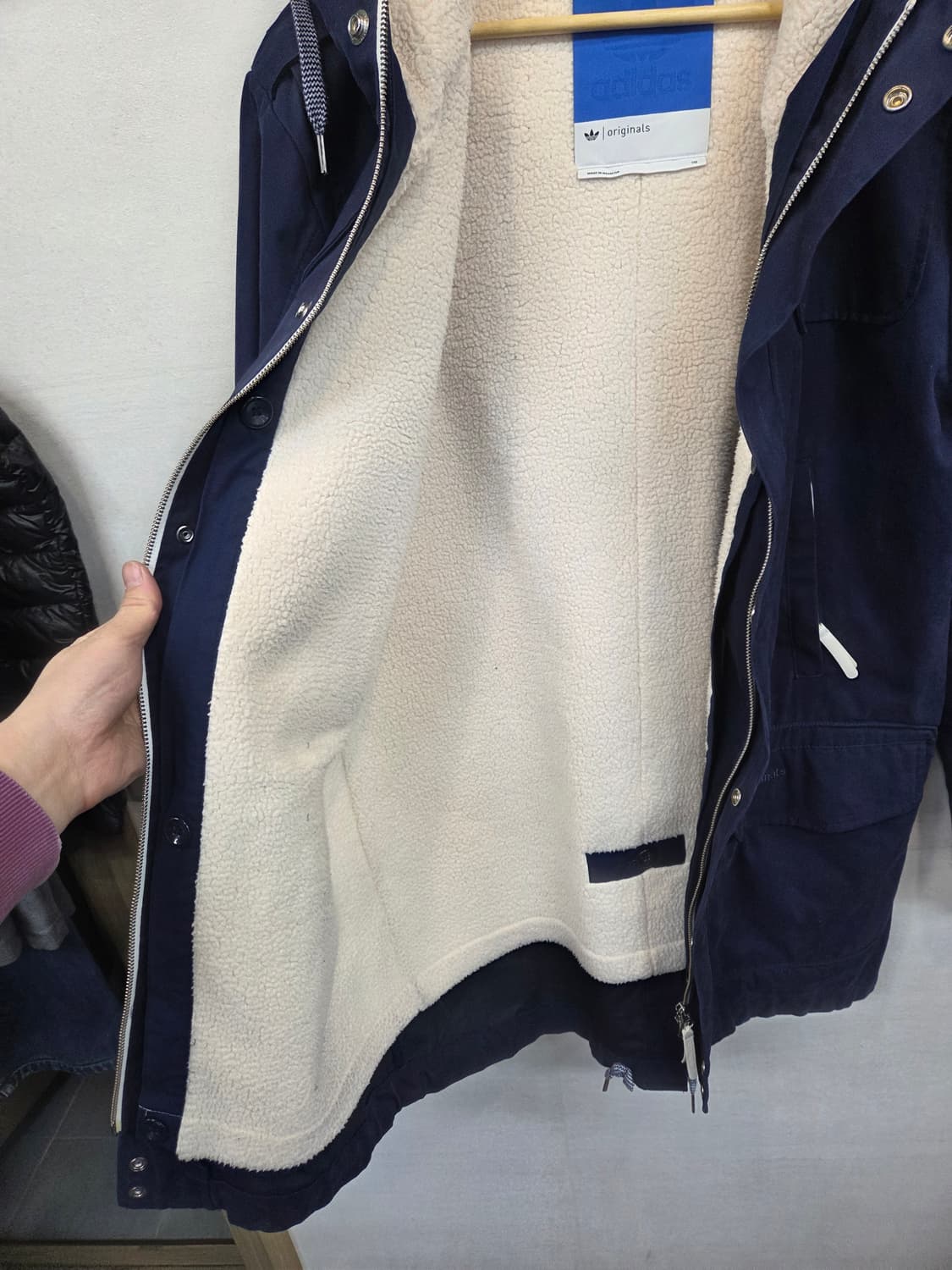 아디다스 m 파카 양털안감 야상자켓 xl 상품이미지4