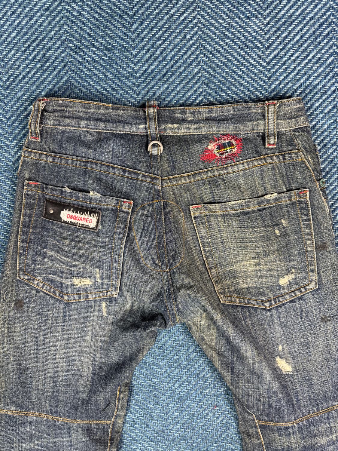 [제목] 디스퀘어드2 아카이브 지퍼 디테일 디스트레스드 데님  상품이미지7
