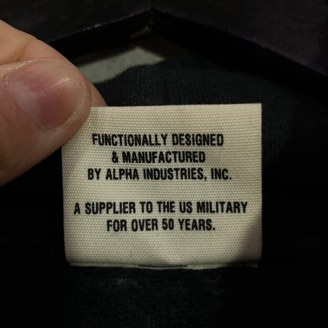 알파인더스트리 빅로고 후드티 상품이미지6